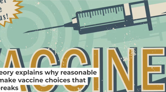Vaccination is an example of how people make decisions in an interconnected system. MichelleLWilson via iStock/Getty Images Plus